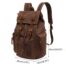 AUGUR JANS Tas Ransel Canvas Bag Retro Casual Style Large Compartment - 1039 - Brown