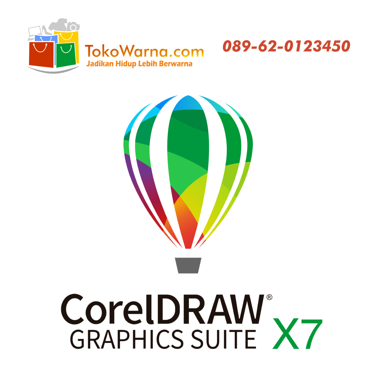 CorelDraw X7 Corel Full Version Windows - Toko Warna